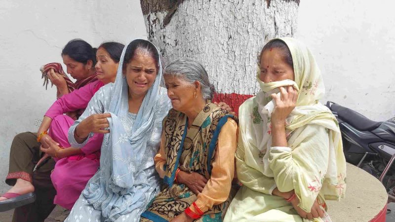 रिटायर फौजी की बहन को दहेज लोभियों ने उतारा मौत के घाट,पति गिरफ्तार,दामाद ओर बहन फरार।