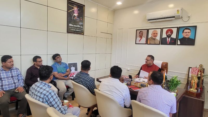 कैबिनेट मंत्री ने मसूरी पेयजल पंपिंग योजना से सम्बंधित विभाग के अधिकारियों के साथ समीक्षा, सितम्बर माह में योजना को पूर्ण करने के निर्देश।