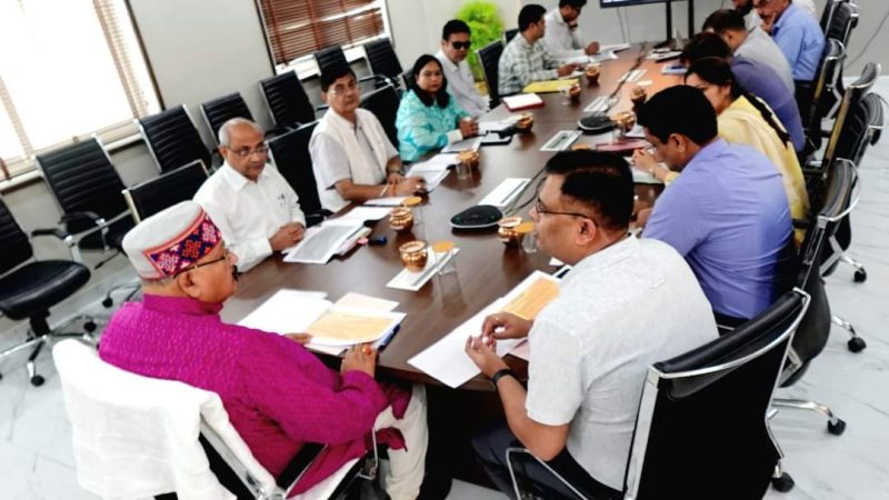 पंचायती राज मंत्री ने पंचायतों को कूड़ा मुक्त करने के लिए ऐप बनाने दिए निर्देश।