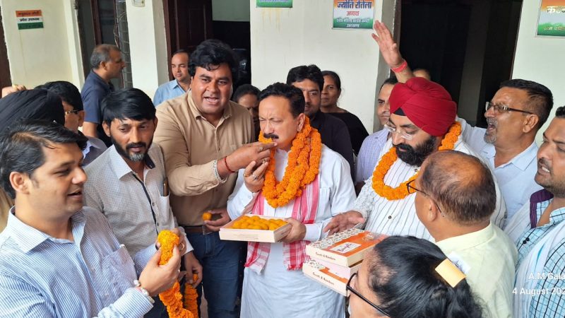 राहुल गांधी पर आए फैसले से देश की न्याय प्रणाली पर विश्वास और मजबूत हो गया, प्रदेश अध्यक्ष ने बताया लोकतंत्र की हुई जीत।