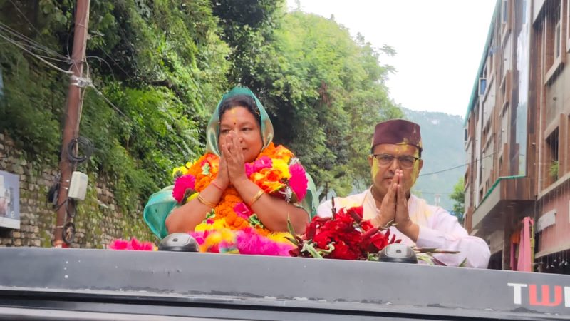 बागेश्वर की जनता ने एक बार फिर कमल पर जताया भरोसा, प्रत्याशी पार्वती दास ने जनता का किया आभार व्यक्त।