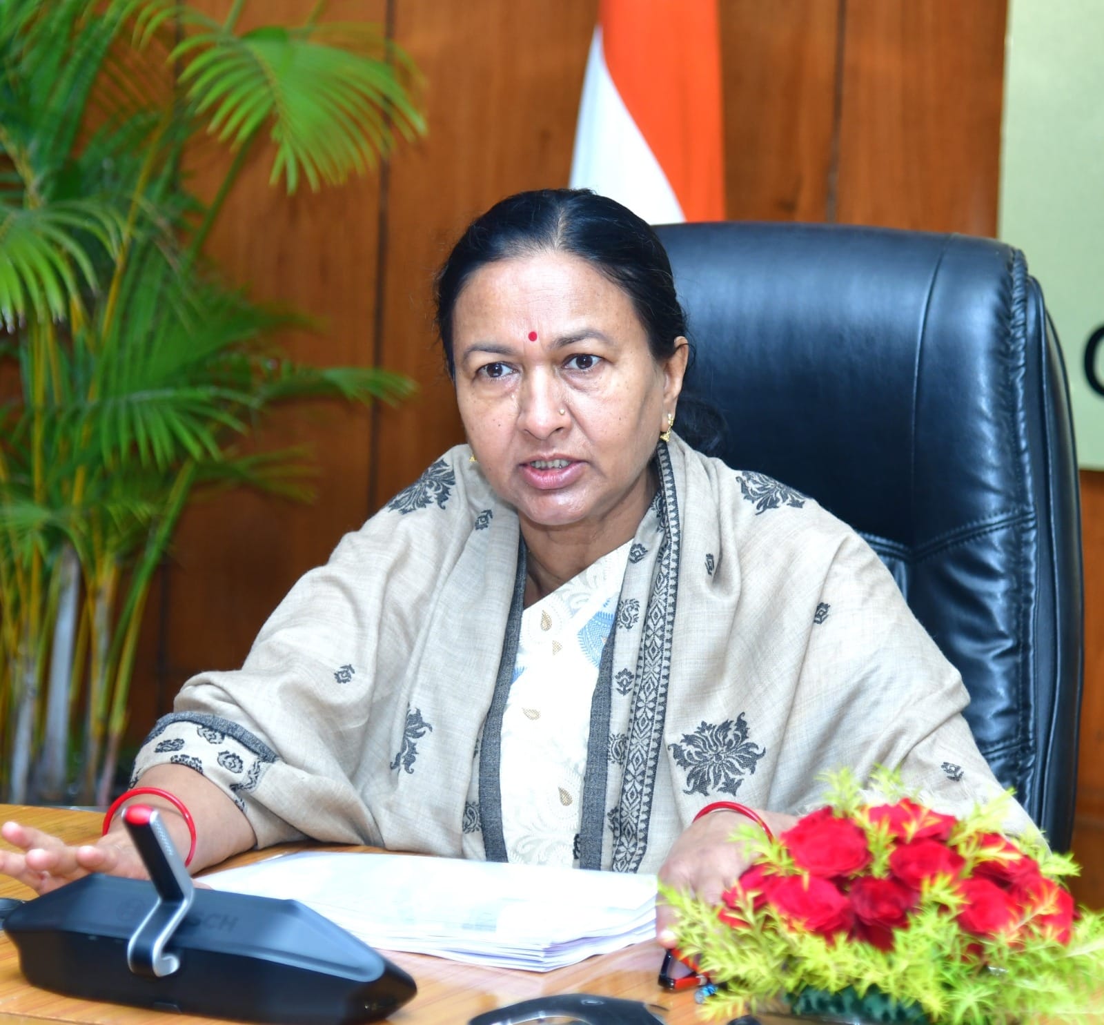 अपर मुख्य सचिव राधा रतूड़ी ने मुख्यमंत्री के द्वारा की घोषणाओं की प्रगति की समीक्षा की।