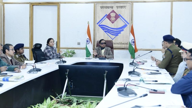 एसीएस ने गृह विभाग की समीक्षा की, राज्य में एंटी नारकोटिक्स टास्क फोर्स के गठन की कार्यवाही आरम्भ।