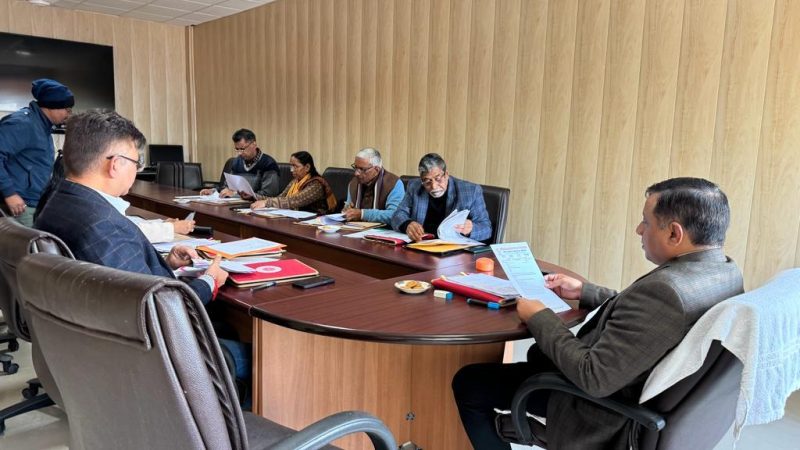 सूचना महानिदेशक बंशीधर तिवारी की अध्यक्षता में पत्रकार कल्याण कोष समिति की बैठक संपन्न।