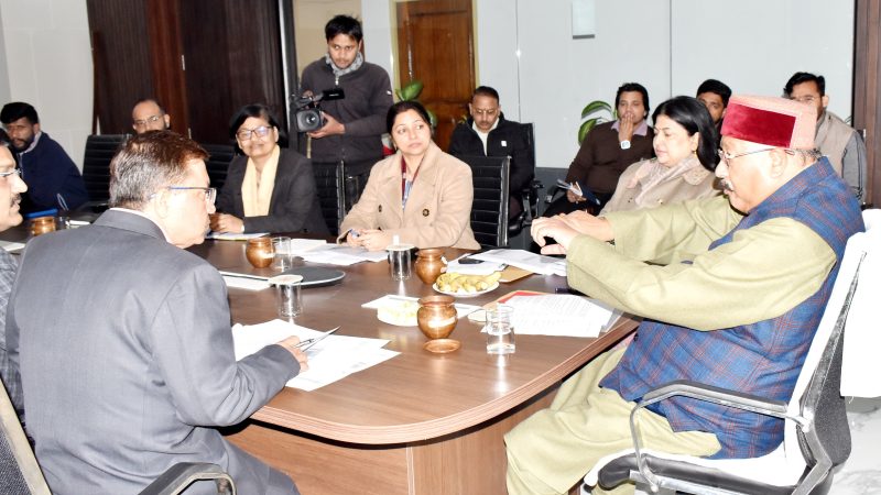 पंचायती राज विभाग के कार्मिकों के लिए केडिट कार्ड बनेंगे, समीक्षा बैठक में 15वें वित्त आयोग के अन्तर्गत आवंटित धनराशि के व्यय पर जोर।