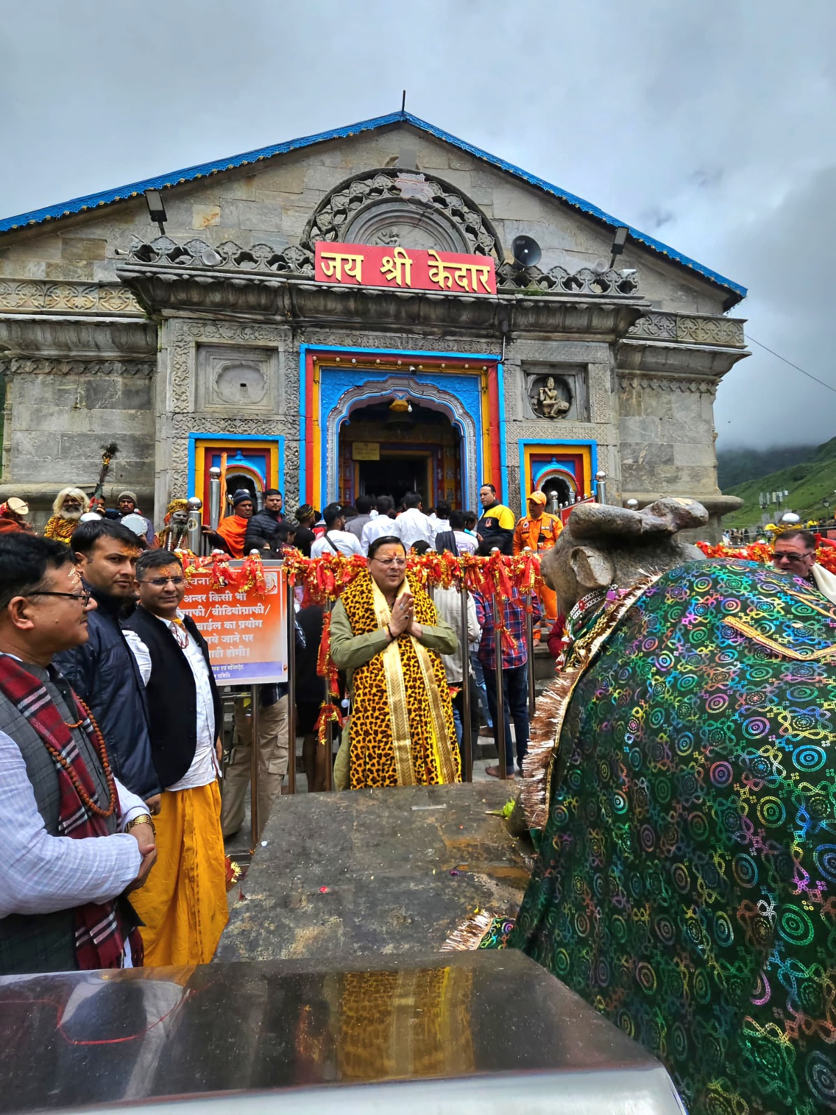 मुख्यमंत्री पुष्कर सिंह धामी ने किए बाबा केदारनाथ के दर्शन, केदारनाथ धाम, पुनर्निर्माण कार्यों की प्रगति की ली जानकारी।