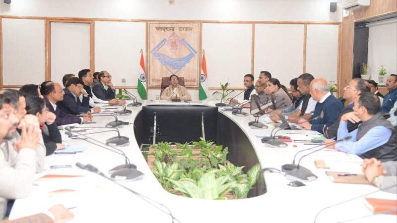 अन्तर्राष्ट्रीय स्तर के कार्यक्रम वर्ल्ड आयुर्वेद कांग्रेस एण्ड आरोग्य एक्सपो की तैयारियों को अन्तिम रूप देने को लेकर मुख्य सचिव ने विभिन्न कार्यों के लिए तत्काल नोडल अधिकारी किये नामित।