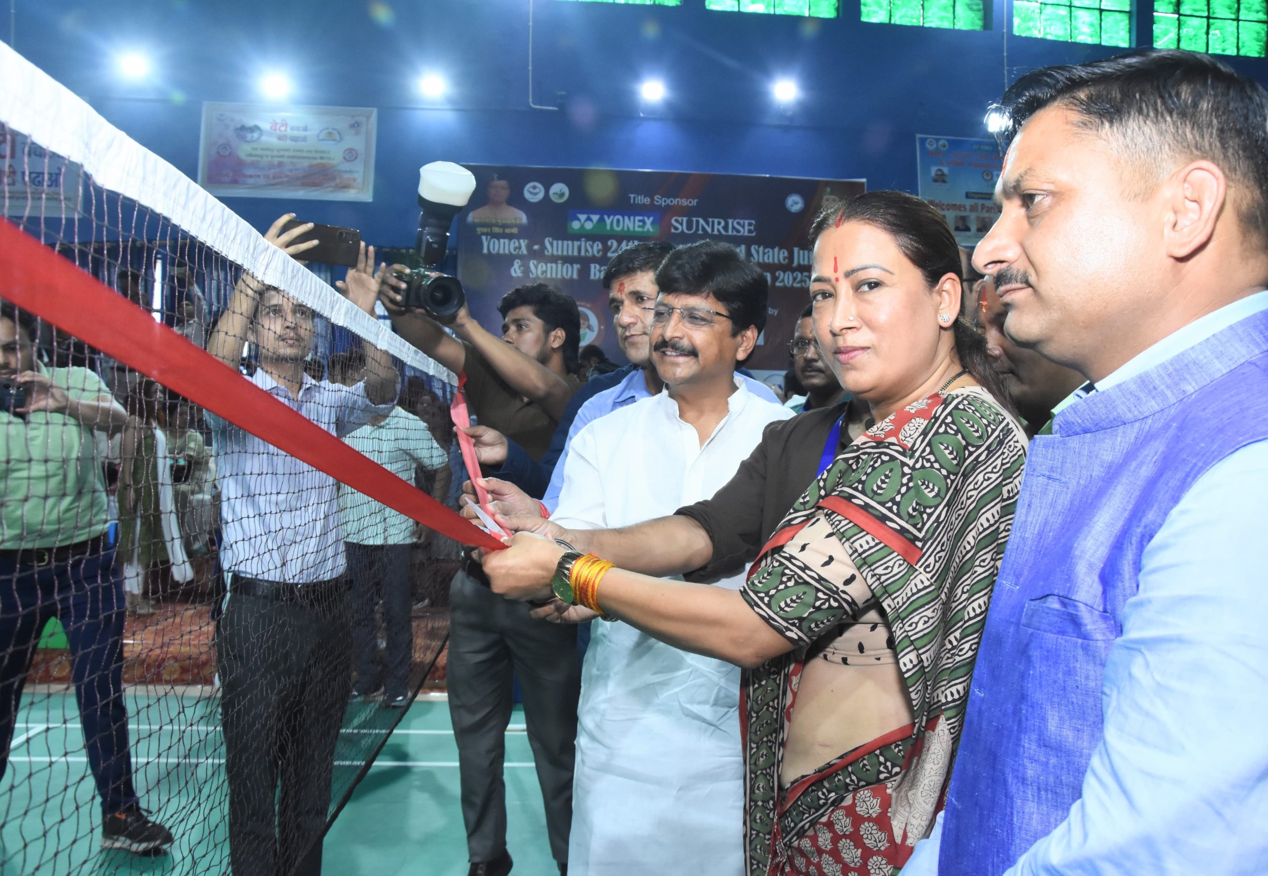 खिलाड़ी के यश की कोई सीमा नहीं, कैबिनेट मंत्री ने राज्य स्तरीय जूनियर एवं सीनियर चैंपियनशिप का किया शुभारंभ।