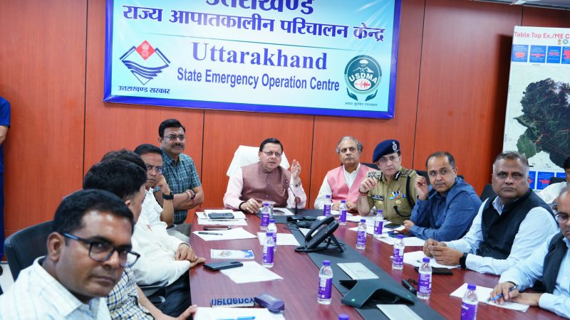 मुख्यमंत्री ने धराली आपदा में क्षतिग्रस्त निजी और सार्वजनिक संपत्ति के आकलन लिऐ दिए मात्र 7 दिन,   धराली के लोग मेरे अपने, प्रभावितों का बेहतरीन विस्थापन किया जाएगा।