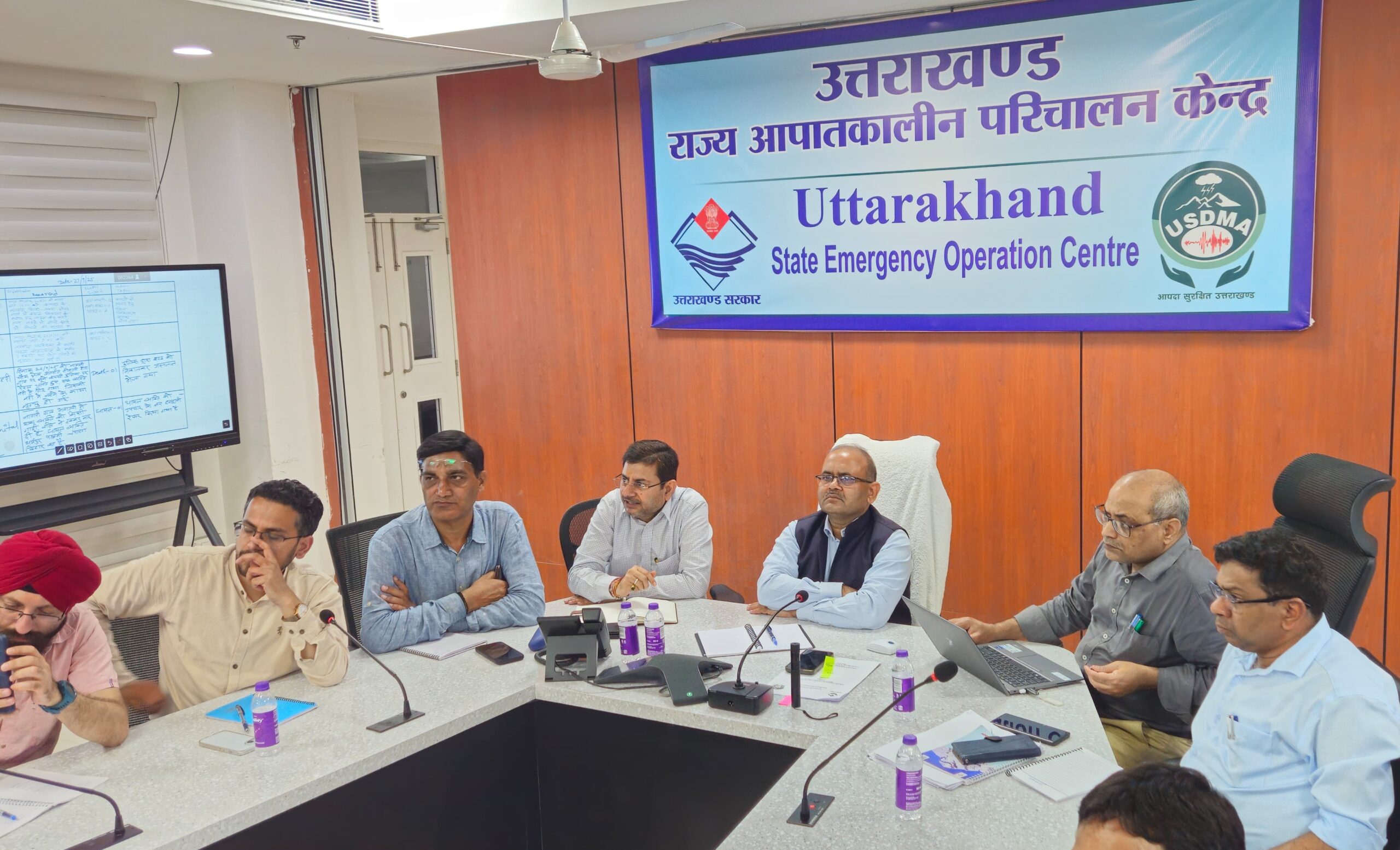 पीडीएनए टीम ने देहरादून, टिहरी एवं उत्तरकाशी जनपदों का सर्वेक्षण पूर्ण किया,सचिव आपदा प्रबंधन की अध्यक्षता में समीक्षा बैठक सम्पन्न।