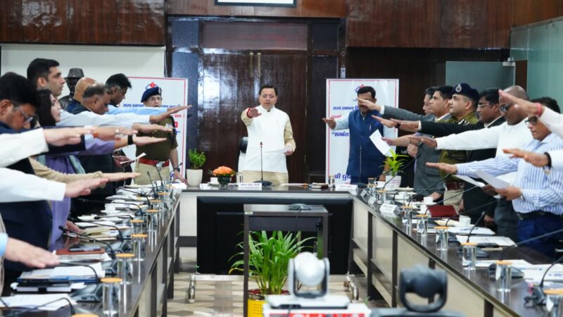 मुख्यमंत्री ने किया ‘‘सतर्कता-हमारी साझा जिम्मेदारी’’ थीम पर आधारित जन जागरूकता कार्यक्रम का शुभारंभ।