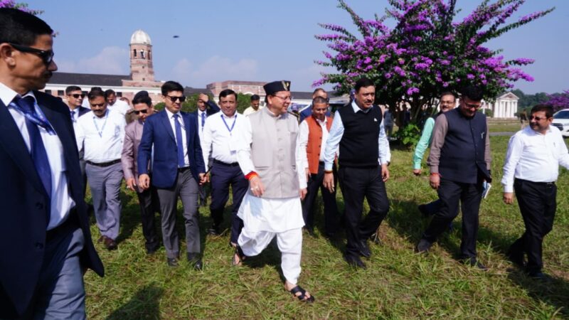 एफआरआई देहरादून में होगा उत्तराखण्ड रजत जयंती उत्सव का मुख्य कार्यक्रम,मुख्यमंत्री पुष्कर सिंह धामी ने तैयारियों का निरीक्षण किया।