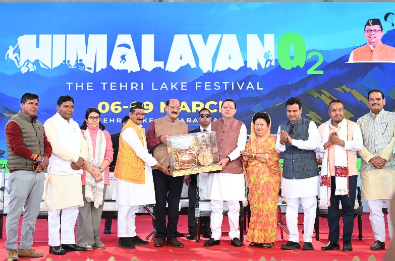 टिहरी झील बनेगी विश्व में पर्यटन-खेल का प्रमुख केंद्र, टिहरी लेक फेस्टिवल’ 9 मार्च से शुरू, सीएम नेे की घोषणा-कोटी कालोनी-नई टिहरी रोपवे निर्माण होगा।