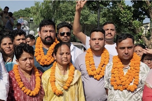 160 दिन बाद खत्म हुआ नर्सिंग अभ्यर्थियों का धरना, पानी की टंकी से उतरे आंदोलनकारी।