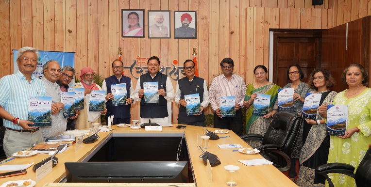 सीएम धामी ने उत्तराखण्ड विज्ञान, प्रौद्योगिकी एवं नवाचार नीति-2026 और GEP की तकनीकी रिपोर्ट का किया विमोचन   कार्बन क्रेडिट को नीति में शामिल करने और वाटर हार्वेस्टिंग को जनसुलभ बनाने के निर्देश।
